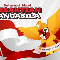Selamat Hari Kesaktian Pancasila Background Vector