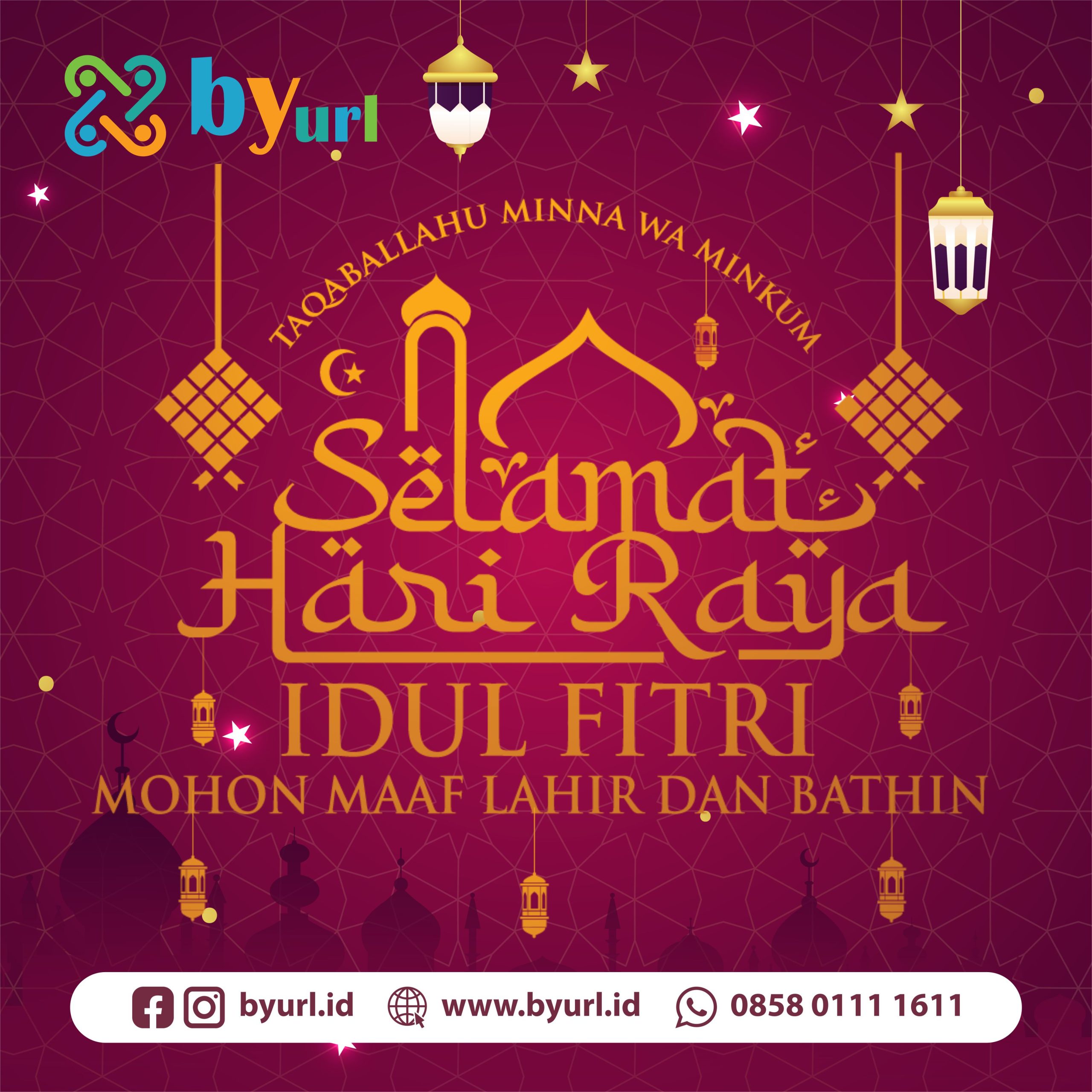 Selamat Hari Raya Idul Fitri Background 2023