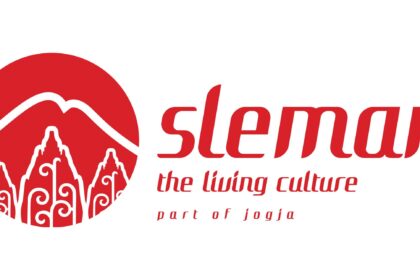 Sleman The Living Culture Part of Jogja Logo Vector
