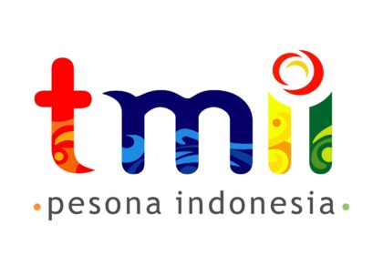 TMII Pesona Indonesia Logo Taman Mini Indonesia Indah Vector