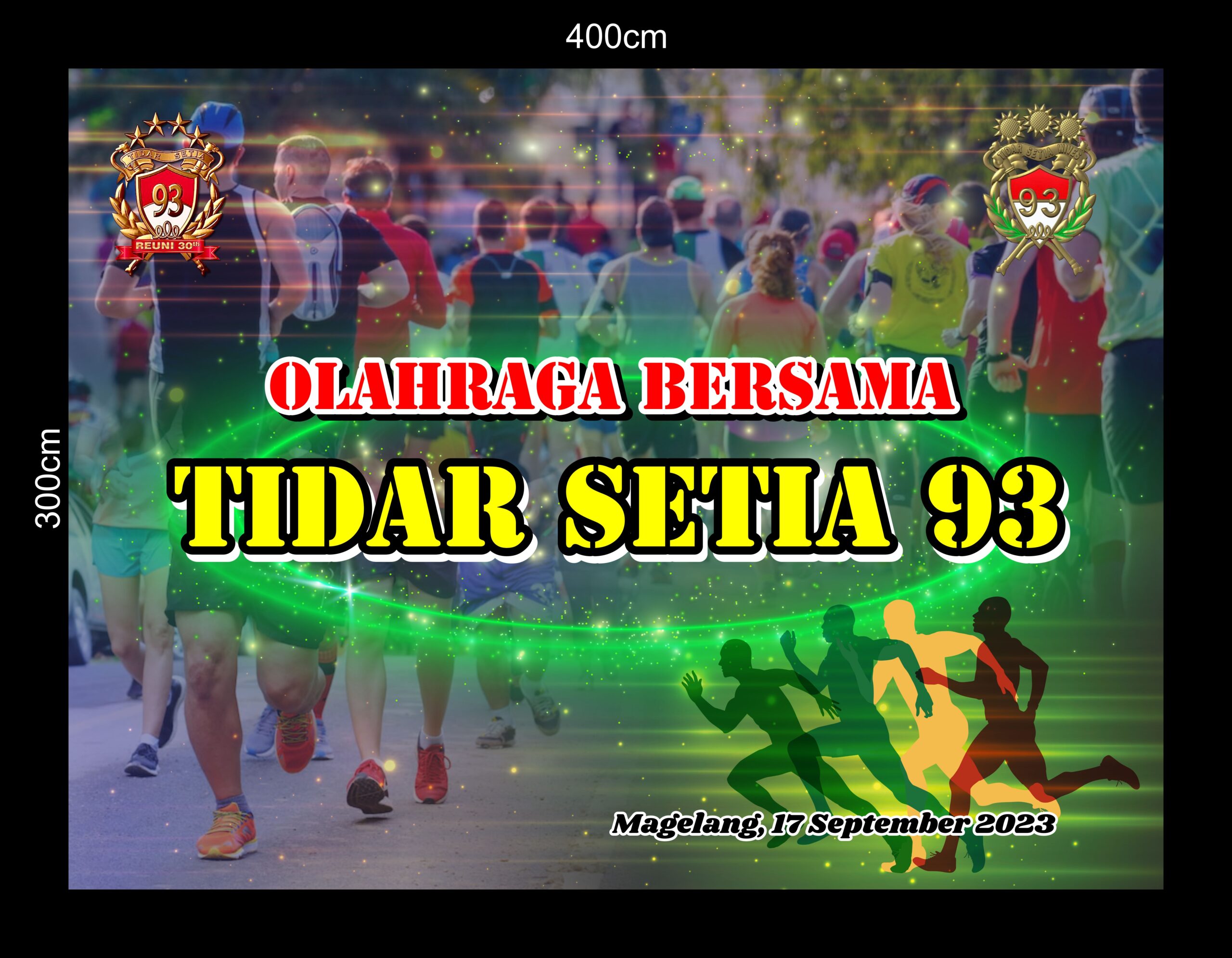 Tidar Setia 93 Photobooth Backdrop Desain - Desain Grafis, Logo, Vector, Template, Background. Tidar Setia 93 Photobooth Backdrop Desain