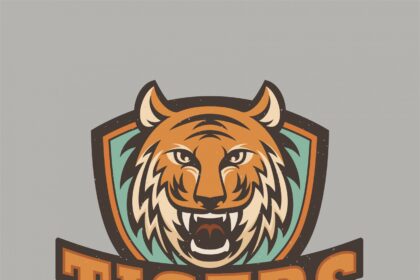 Tiger Logo Vector CorelDraw