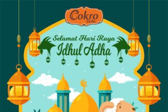 Ucapan Selamat Hari Raya Idul Adha 2023 Desain Vector