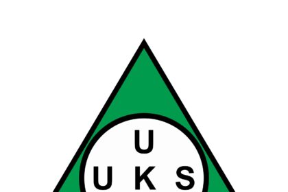 Usaha Kesehatan Sekolah UKS Logo Vector