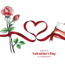 Valentines Day Beautiful Vector