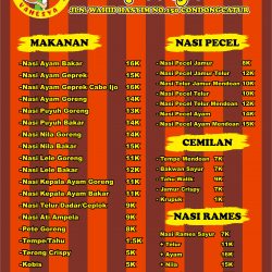 Warung Makan Vanesya Menu Vector CorelDraw