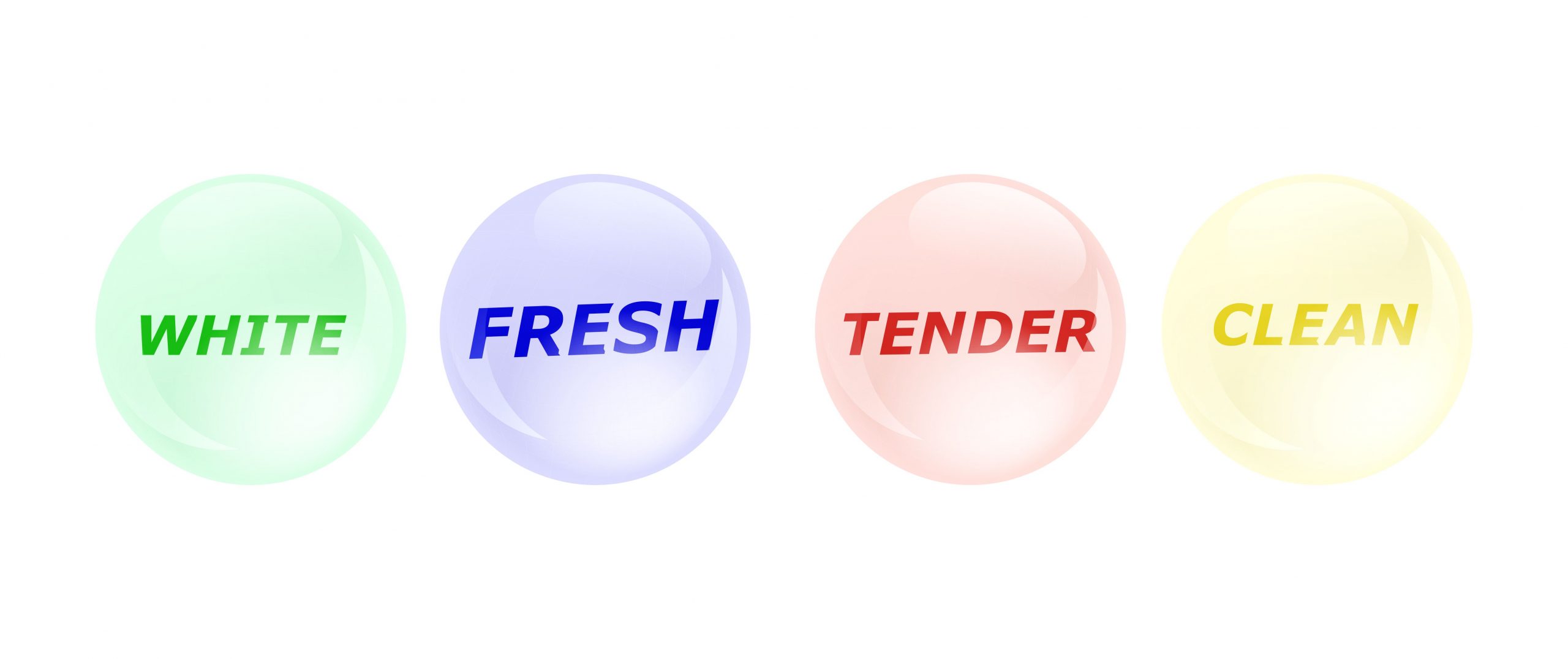 White Fresh Tender Clean Vector - Desain Grafis, Logo, Vector, Template, Background. White Fresh Tender Clean Vector