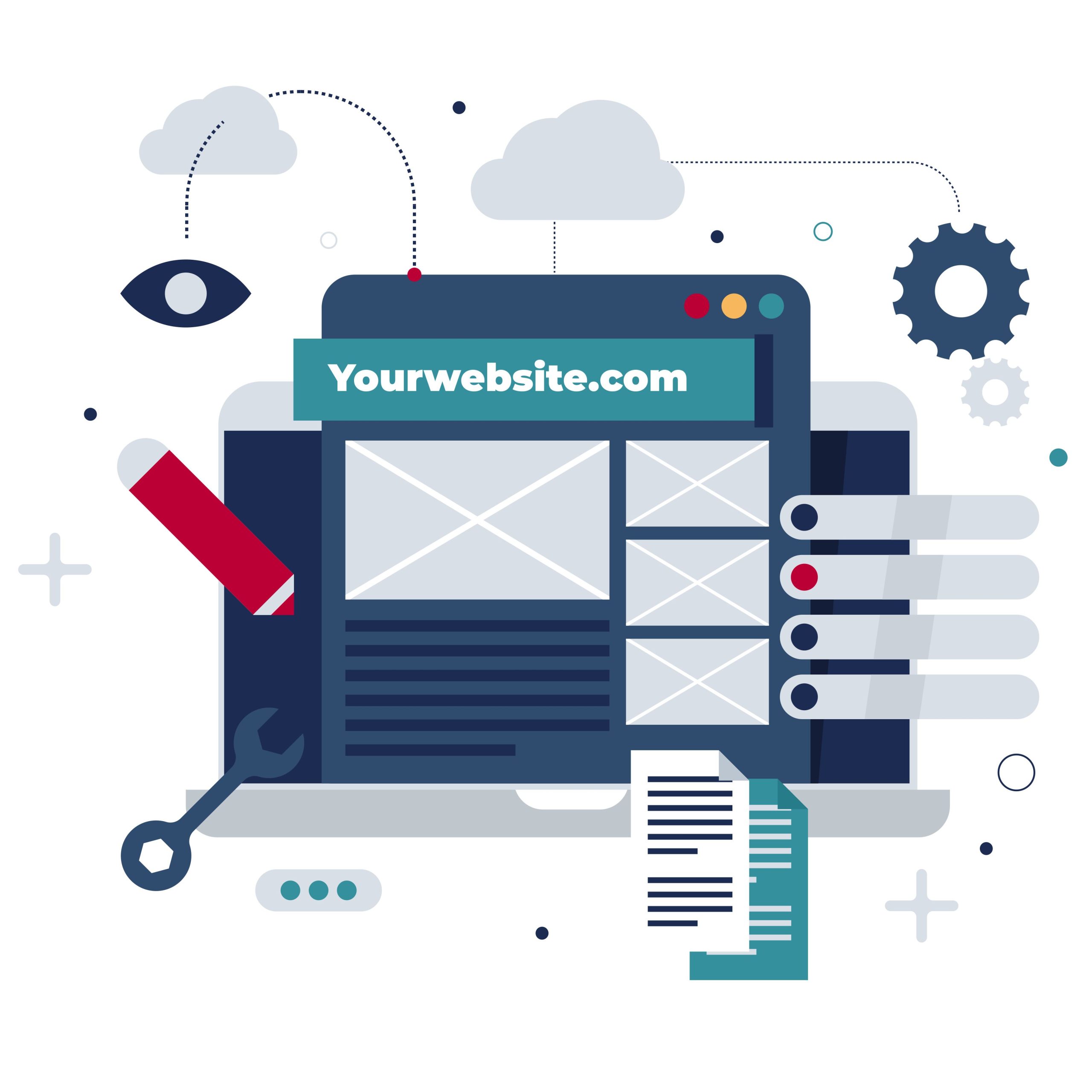 Your Website.COM Vector